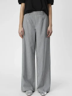 OBJLisa Wide Pants - Cloud Dancer Sky Captain