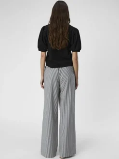OBJLisa Wide Pants - Cloud Dancer Sky Captain