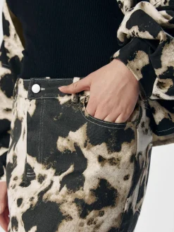 OBJMontana Printed Skirt - Cow
