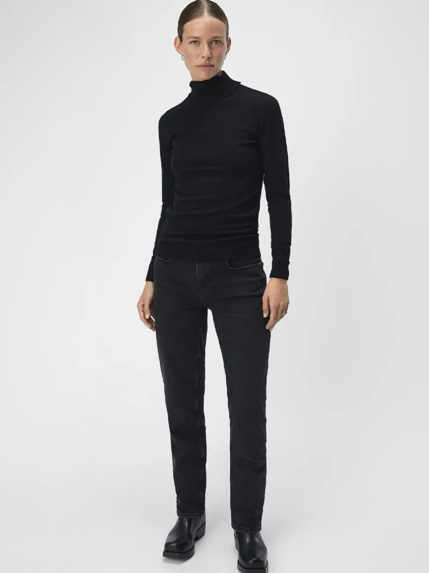 OBJThess Rollneck - Black