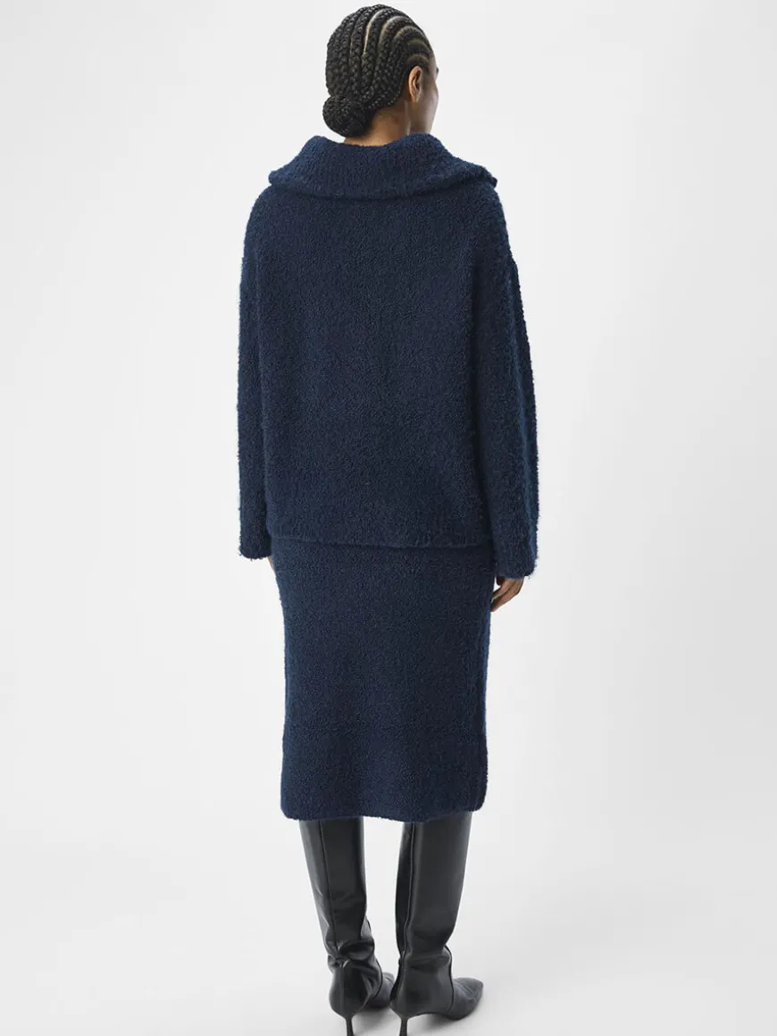 OBJTotalya Half Zip Pullover - Sky Captain