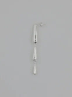 Oculus Earrings - Silver