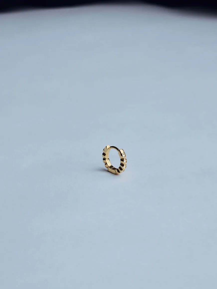 Oda Mini Hoops - Gold