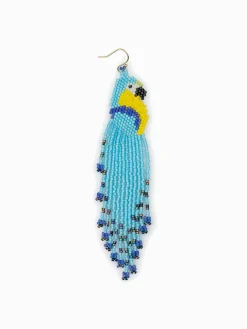 Parrot Miyuki Earring - Blue