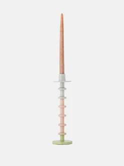 Peach Candle Holder