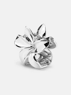 Plumeria Metallic Big Hairgrip