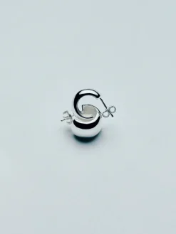 Reflection Small Hoops - Silver