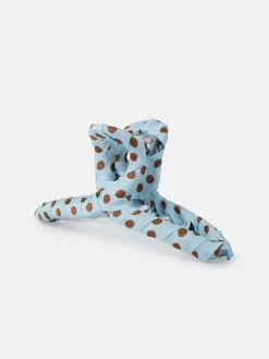 Ribbon Spring Clip - Blue Big