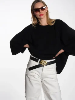 Robin Knitted Top - Black