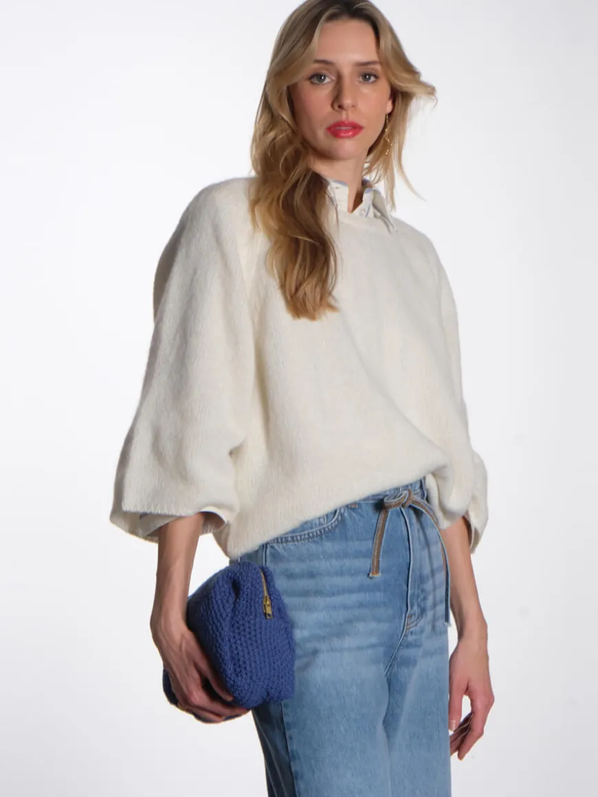 Robin Knitted Top - Off White