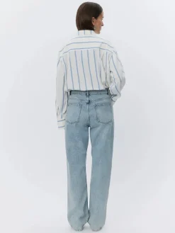 Romy - Striped Cotton shirt