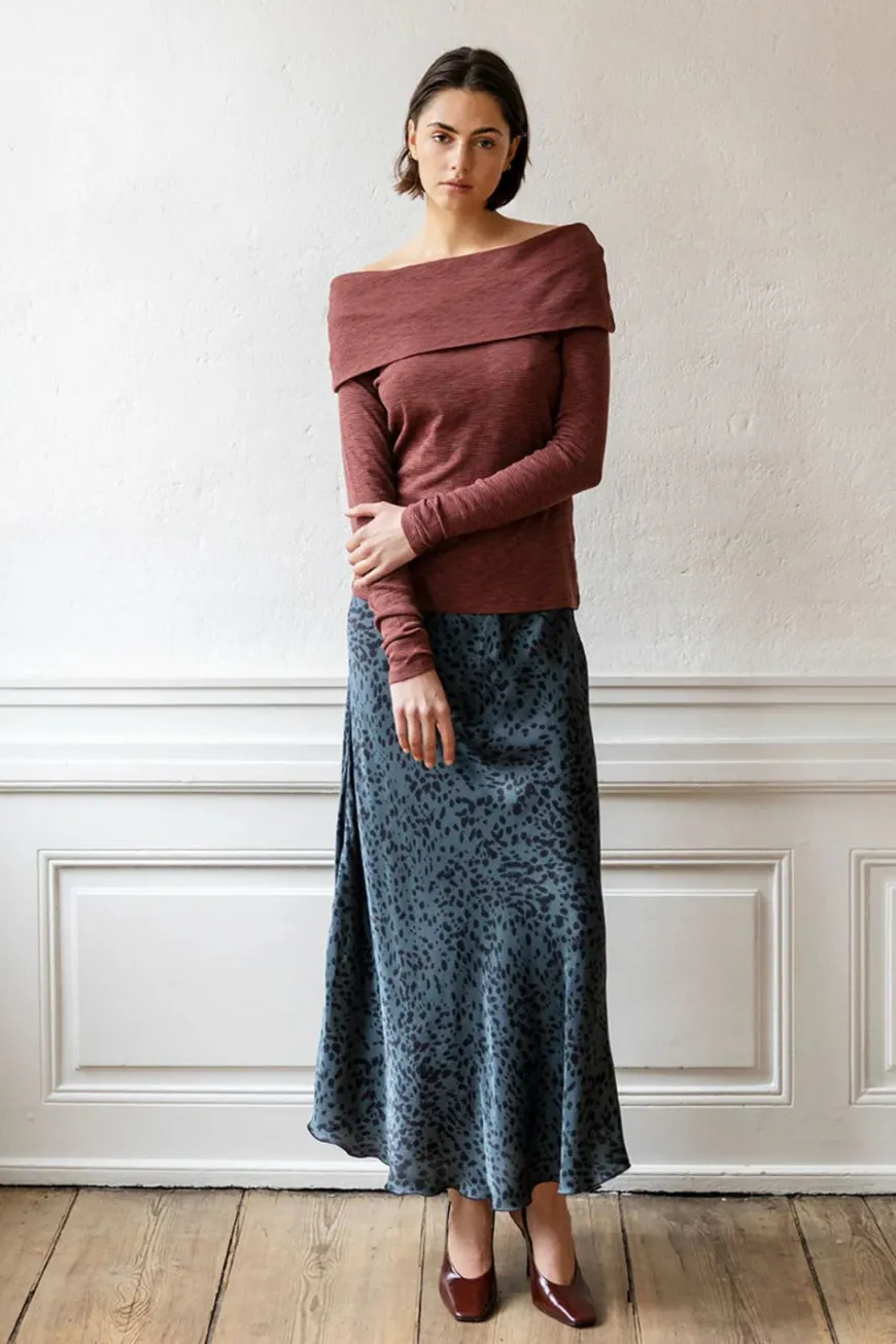 Ronia Skirt - Anthracite Leo