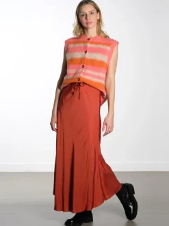 Ronia Skirt - Burgundy