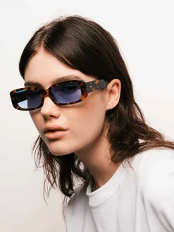 Roxie Sunglasses - Tortoise Blue