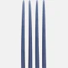 Smooth Taper Candles - Baja Blue