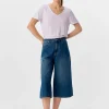 Sofia Denim Bermuda Shorts