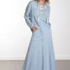 Tuxya Skirt - Light Blue